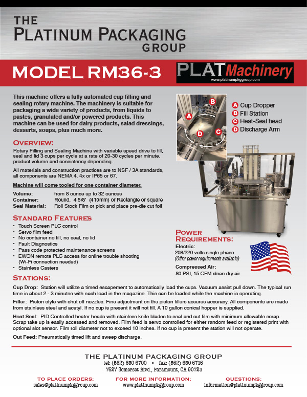 PG Model RM36 3