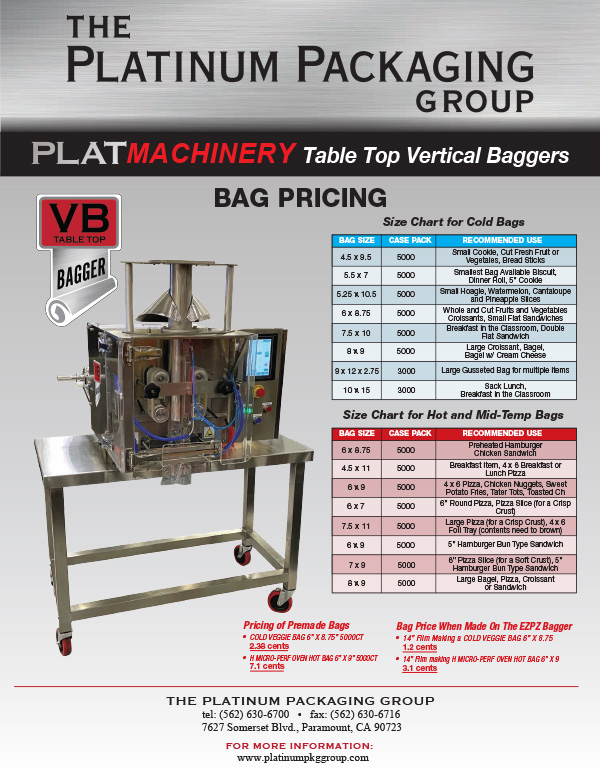 PPG VB BAG Table Bagger BAG 4
