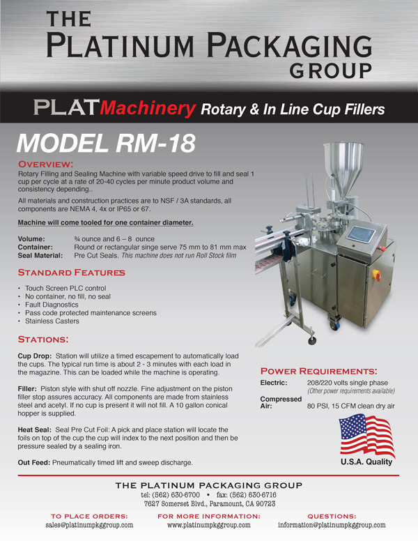 1 PG Model RM 18