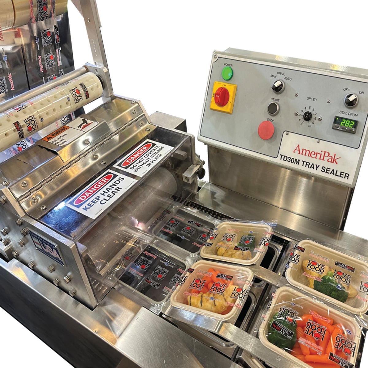 Platinum Packaging Group's Tray Sealer Machine